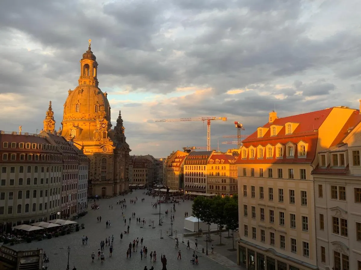 Luxus Suite Mit Einmaligem Blick Auf Die Frauenkirche 德累斯顿 0*,  德国