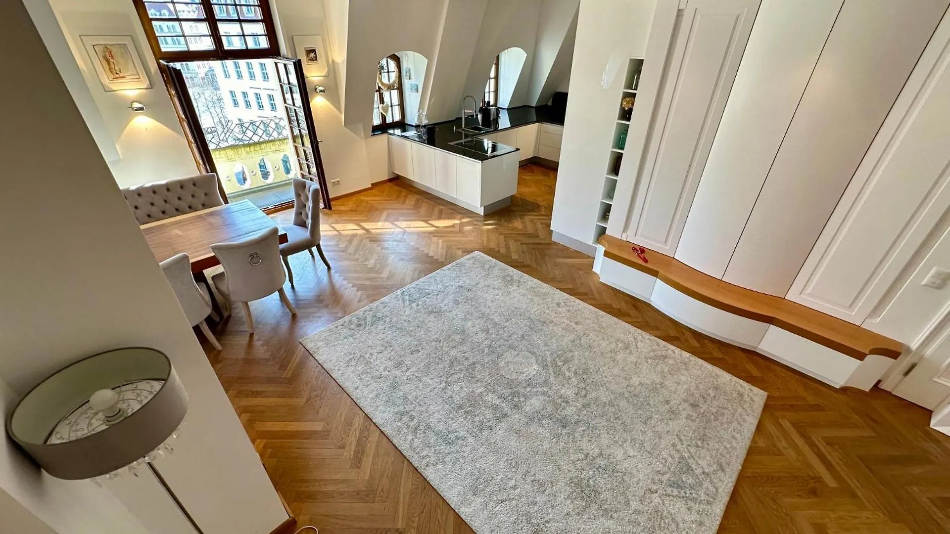 Luxus Suite Mit Einmaligem Blick Auf Die Frauenkirche Dresden 0*,